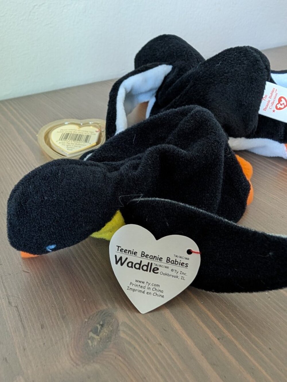 Bundle of Goldfish, Flamingo, and Penguin Beanie Babies for angelas_avenue - Picture 5 of 15